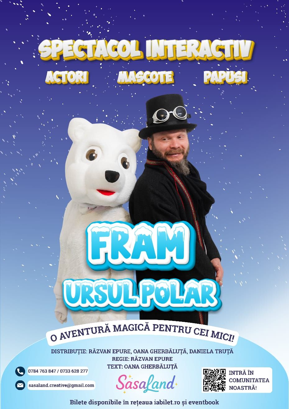 Afiș Fram, ursul polar