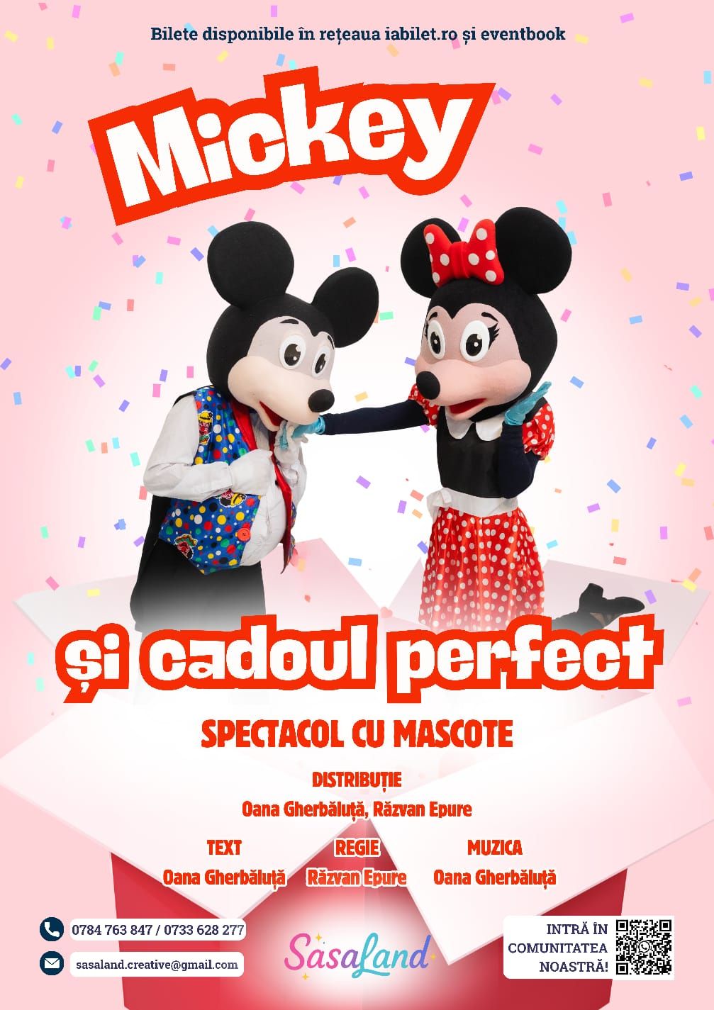 Afiș Mickey și cadoul perfect