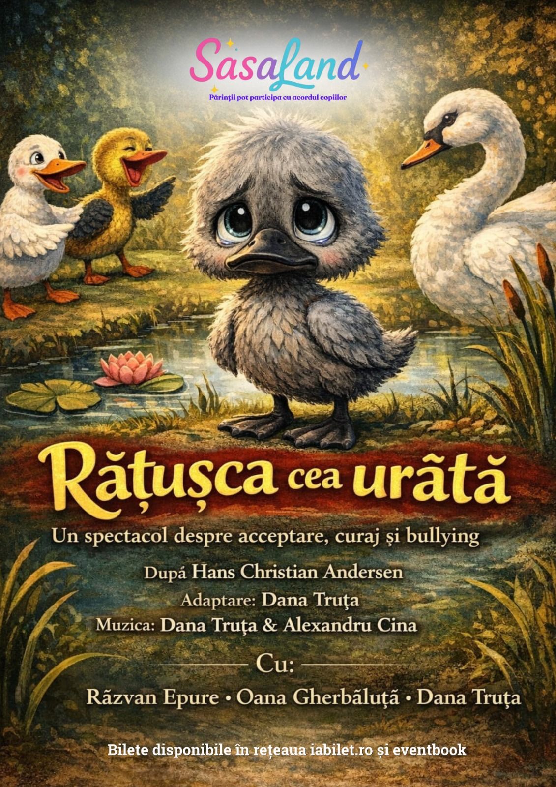 Afiș Rățușca cea urâtă