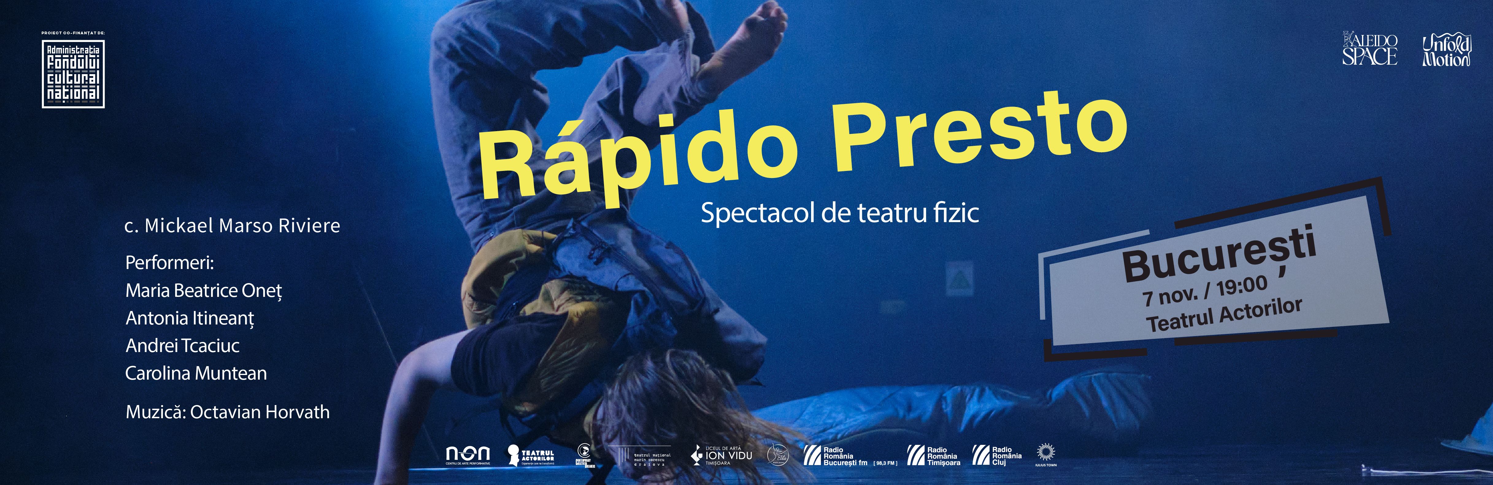 Imagine de prezentare pentru RÁPIDO PRESTO